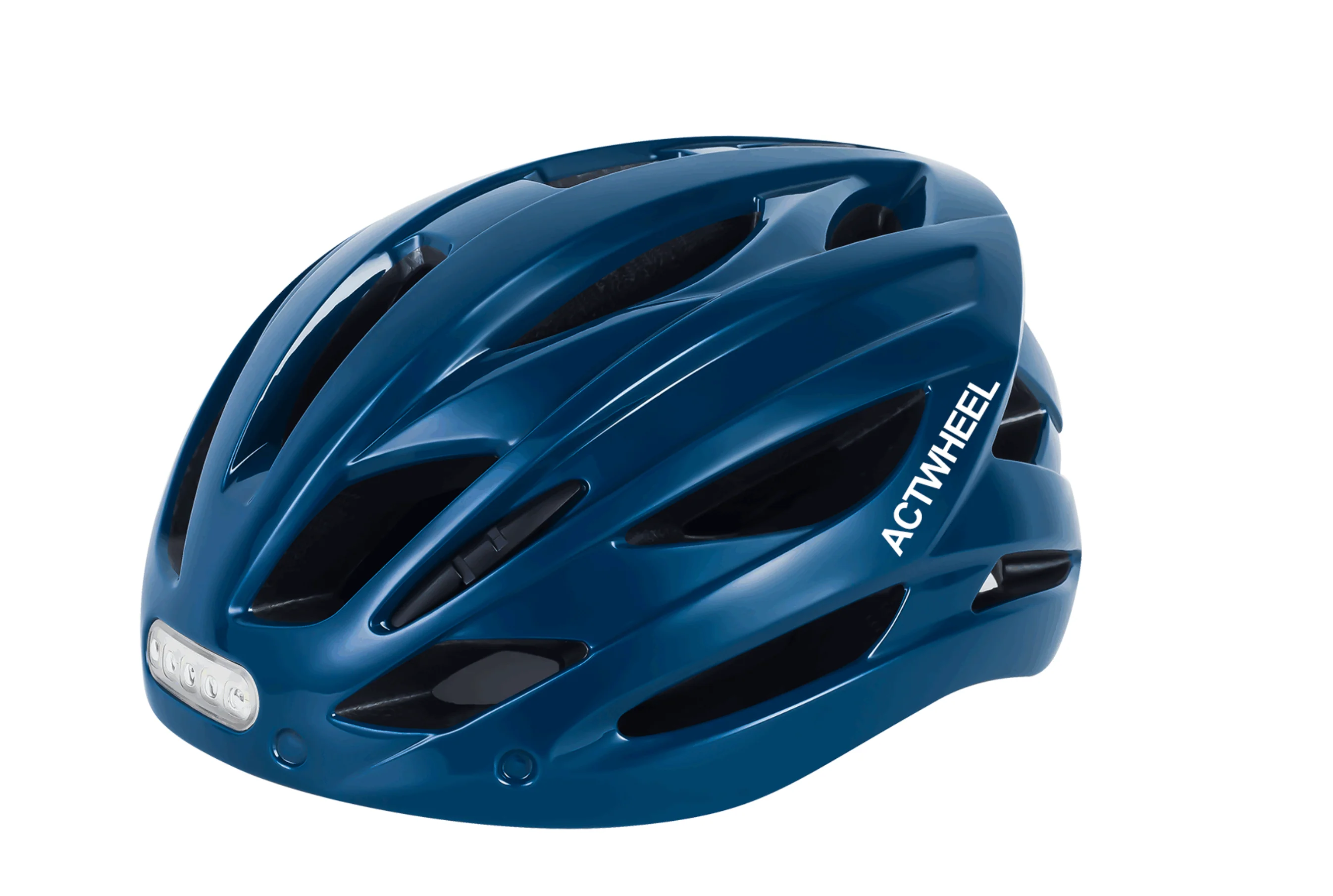 ACTWHEEL Adult Bike Helmet with USB Rechargeable LED Front and Back Light - Image 4
