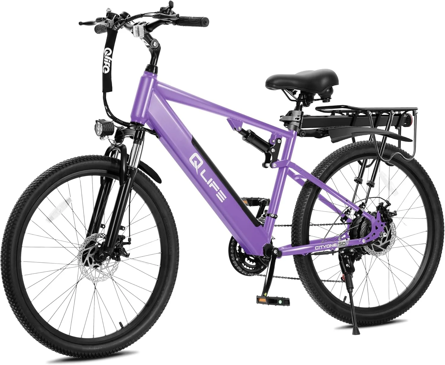 Cityone Step Over Ultra Full Suspension Mountain eBike for Adults - Image 26