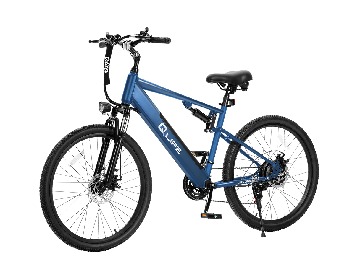 Cityone Step Over Ultra Full Suspension Mountain eBike for Adults - Image 38