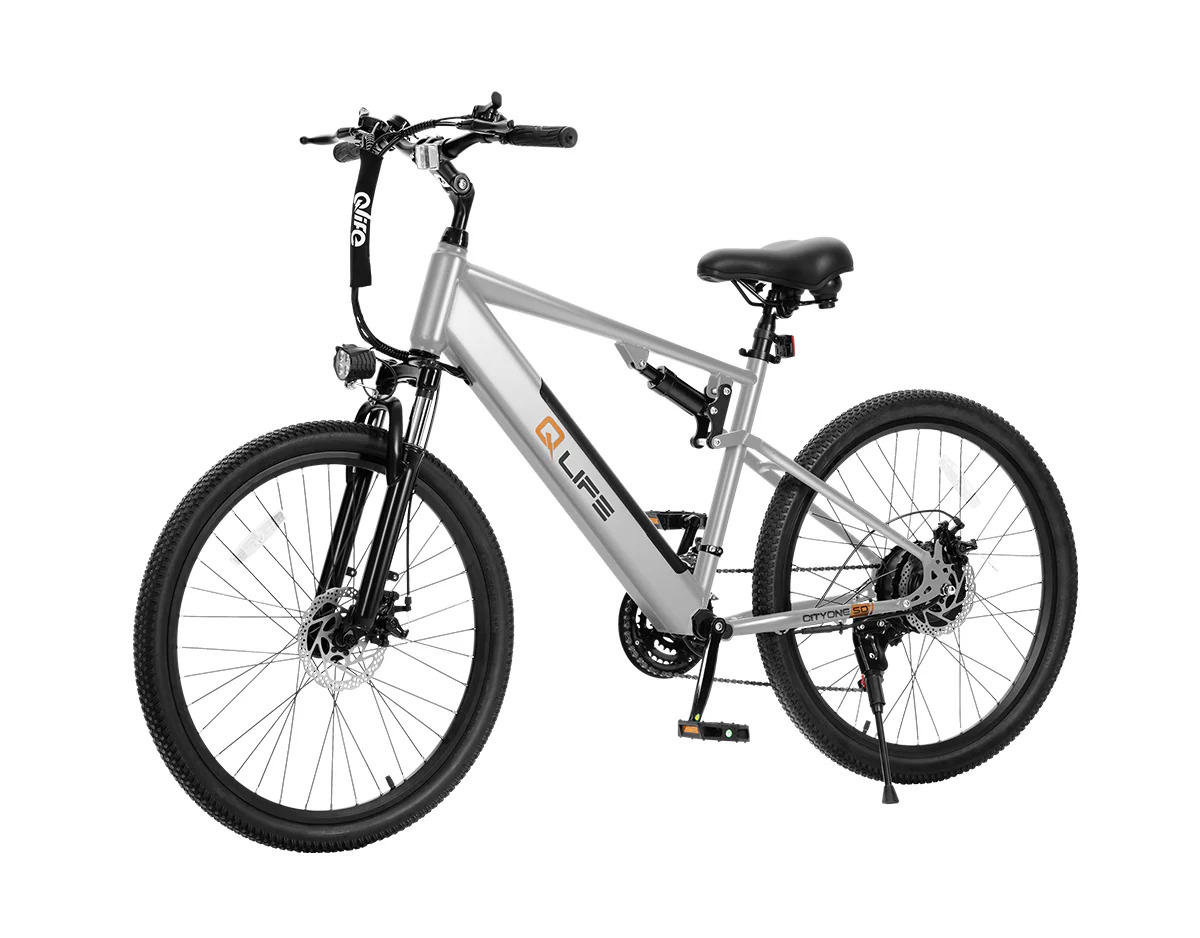 Cityone Step Over Ultra Full Suspension Mountain eBike for Adults - Image 9