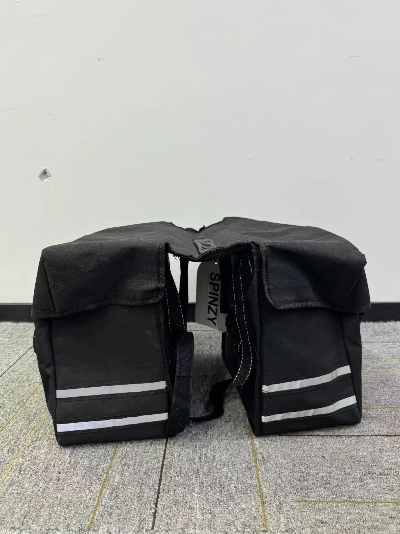SPINZY Bike Panniers Bag – Large Capacity Saddlebags Adapted for Bicycles, Pannier Bags for Bicycles, Rear Rack Ebike Saddle Bags, Bike Rack Bag, Black - Image 8