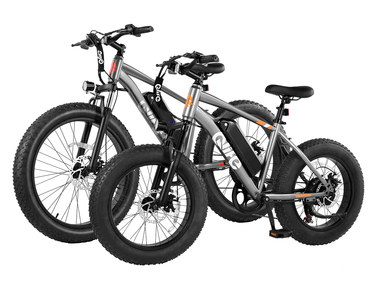 Qlife® Ebike Combo Sale Racer 20x4.0 Fat Tire+Racer Plus 26x4.0'' Fat Tire - Image 3