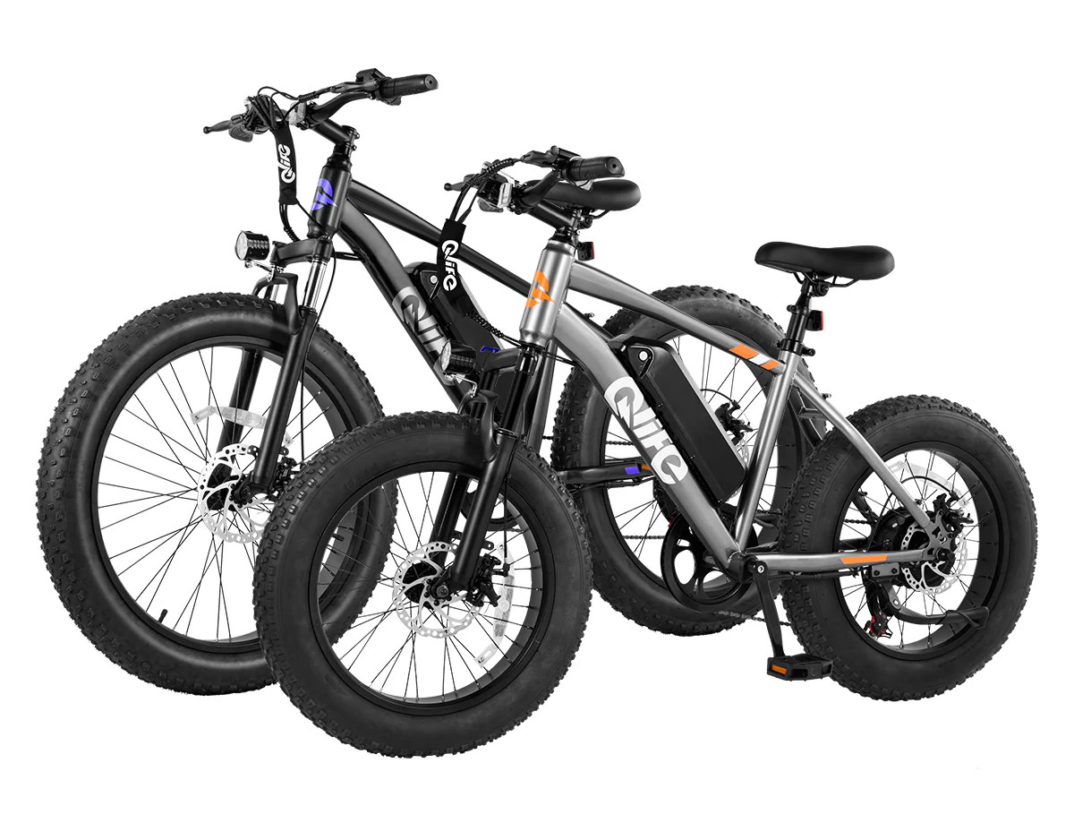 Qlife® Ebike Combo Sale Racer 20x4.0 Fat Tire+Racer Plus 26x4.0'' Fat Tire - Image 4