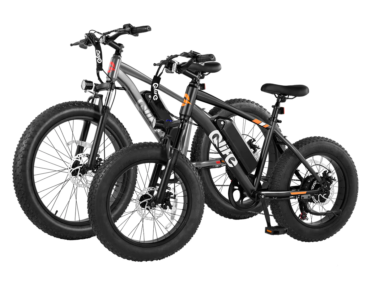 Qlife® Ebike Combo Sale Racer 20x4.0 Fat Tire+Racer Plus 26x4.0'' Fat Tire - Image 5
